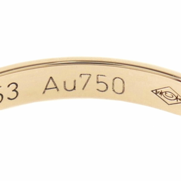 CARTIER Cartier 1895 wedding B4002300 K18 yellow gold No. 21 men's ring - Picture 5 of 7